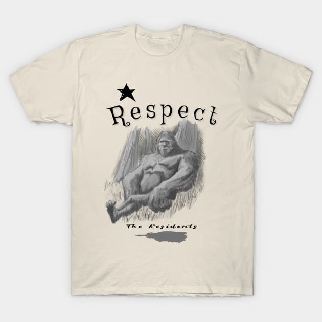 bigfoot resident T-Shirt by Rob's Tee's